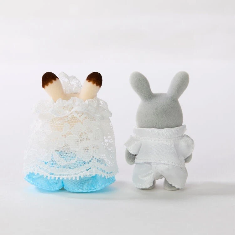 【limit 1】SylvanianFamilies|Rabbit Baby Pair Set - Lovely Wedding