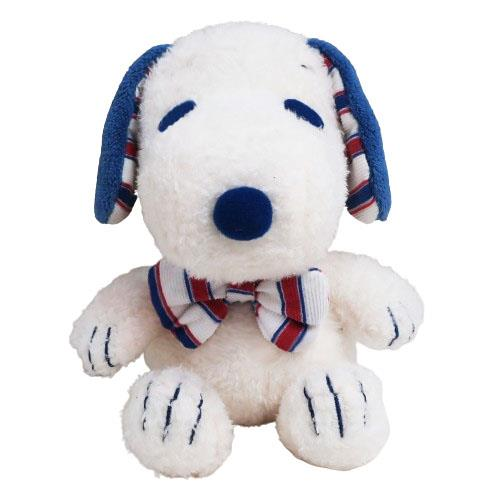 Snoopy|超好rua史努比条纹耳朵玩偶/公仔|M约23×20×19.5cm/S约16.5×15×14cm