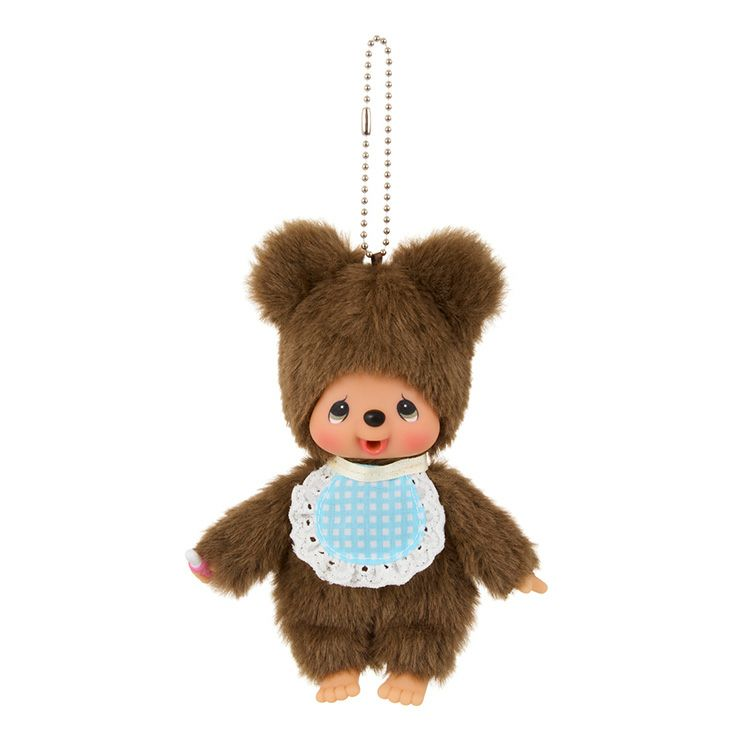 Monchhichi|Mascot Holder /Plush Keychain|H16.5×W8.5×D5.5cm approx.