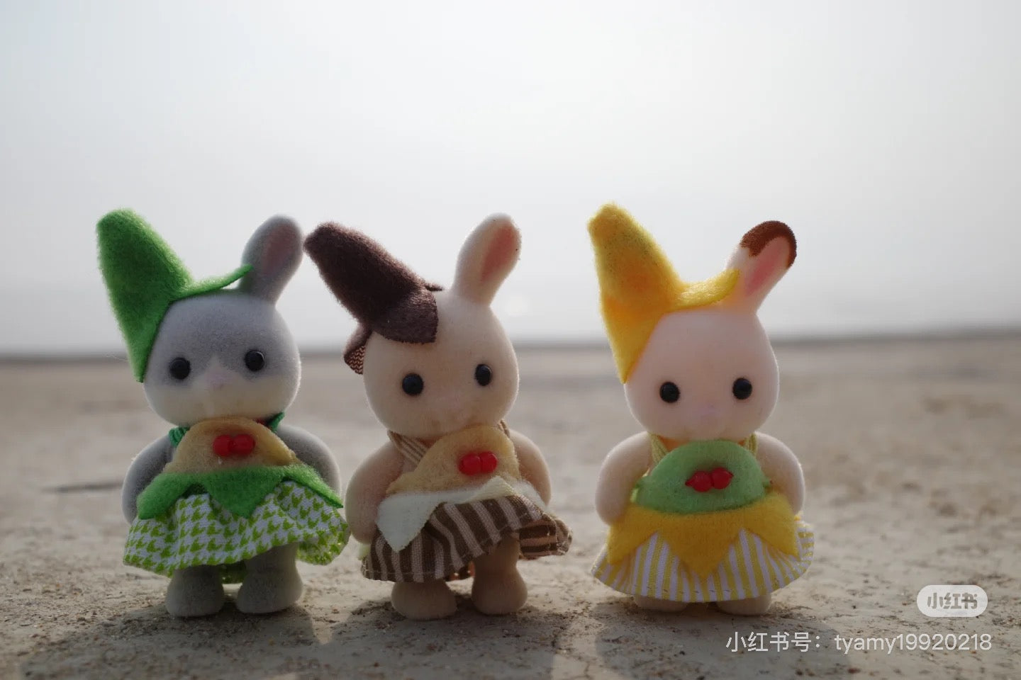 SylvanianFamilies|Baby Trio Banana Fairy Calico Critters