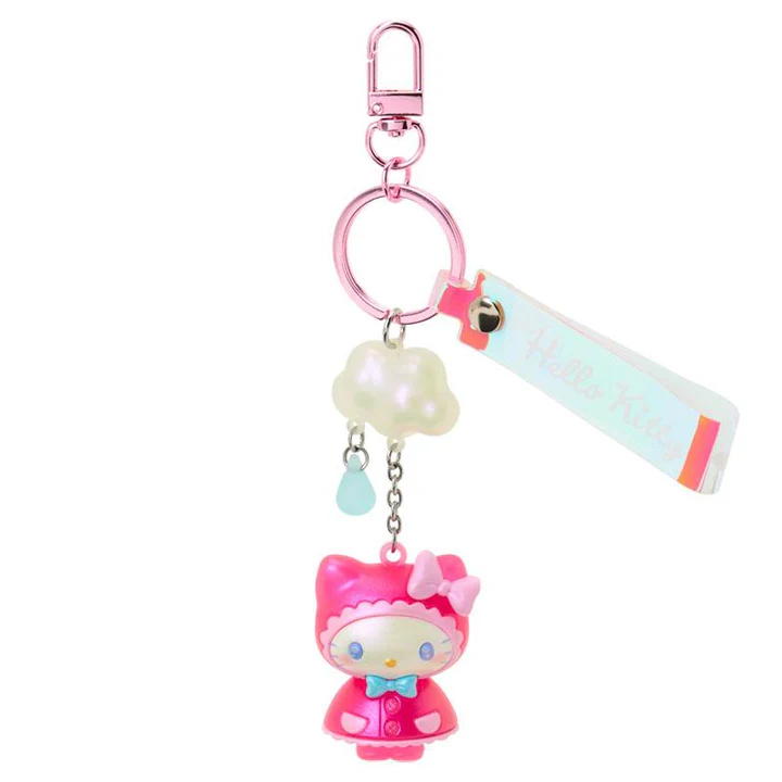 Sanrio|Sweet Rain Collection Aurora Mascot Bag Charm Keychain|4×2.5×4.5cm approx.