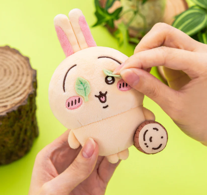 chiikawa|Is this a watermelon smash? Mascot Holder /Plush Keychain|H105 x W85 x D50mm approx.