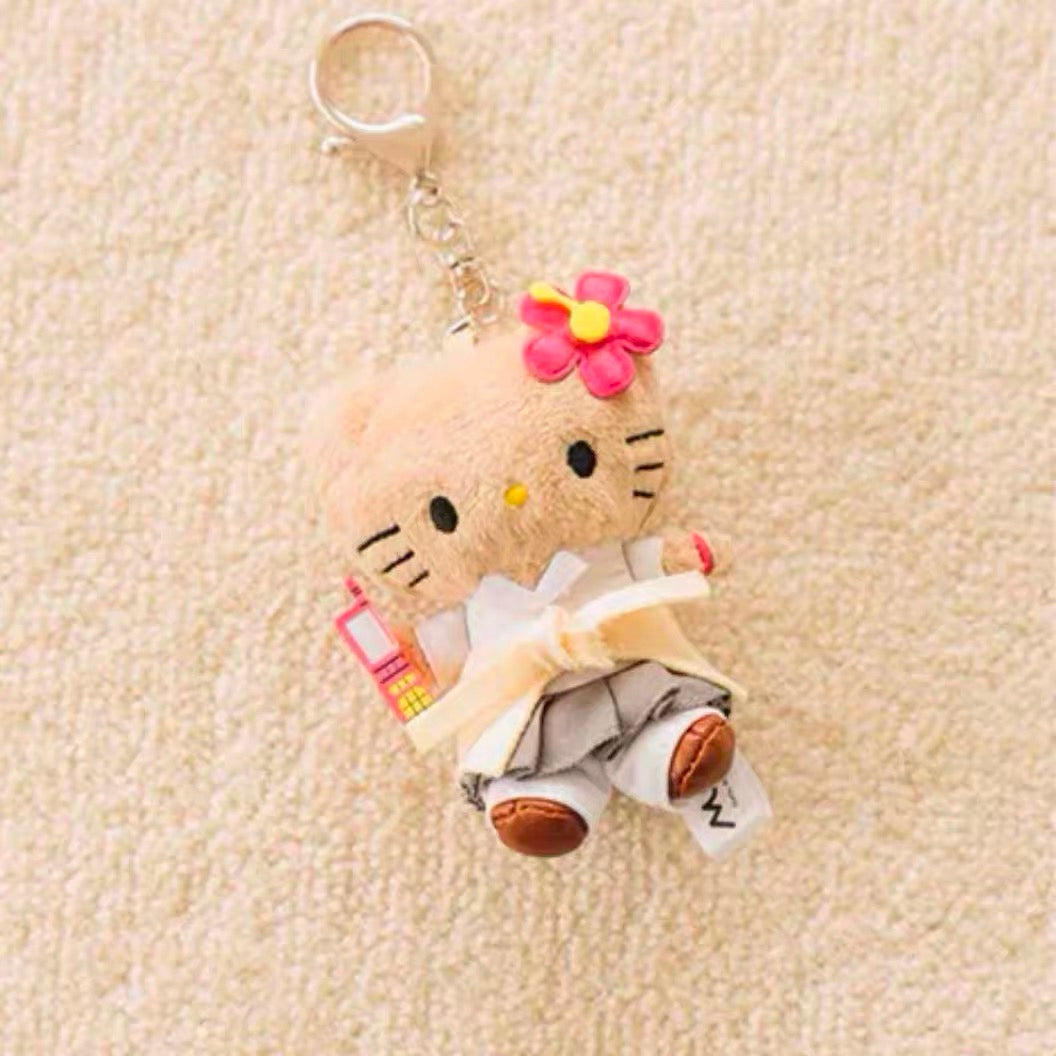 Sanrio|Hello Kitty x me% Mascot Holder /Plush Keychain