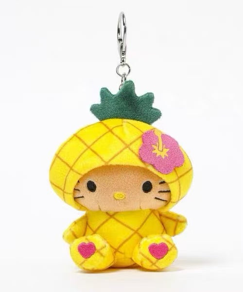 【limit 1】Hello Kitty|GLOBAL WORK Mascot Holder /Plush Keychain