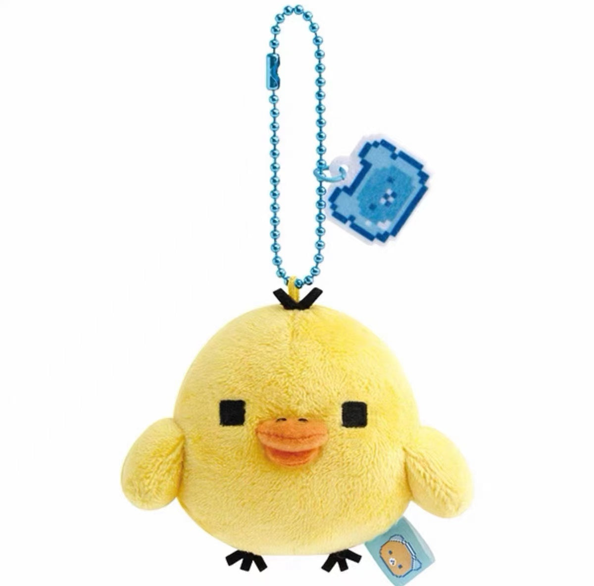 Rilakkuma|Gaming Pixel Art Mascot Holder /Plush Keychain|85 x 65 x 35 approx.
