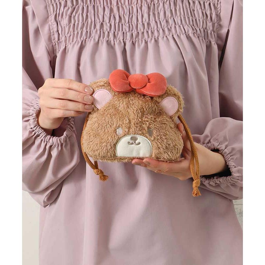 Sanrio|bleu bleuet Drawstring Bag|17x18x1.5cm approx.