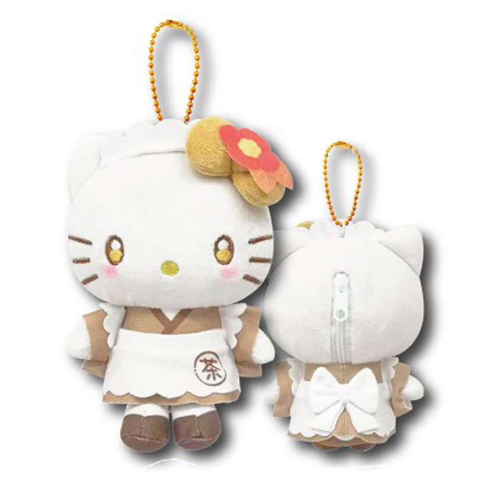 Sanrio|Mascot Pouch Hojicha/Mascot Holder /Plush Keychain|H13cm approx.