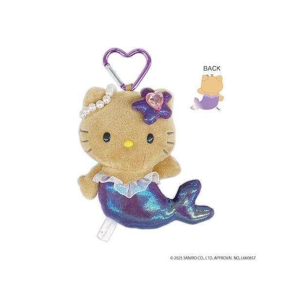 HelloKitty|Fantasy Series Mermaid Mascot Holder /Plush Keychain| H130 x W125 x D55 mm approx.