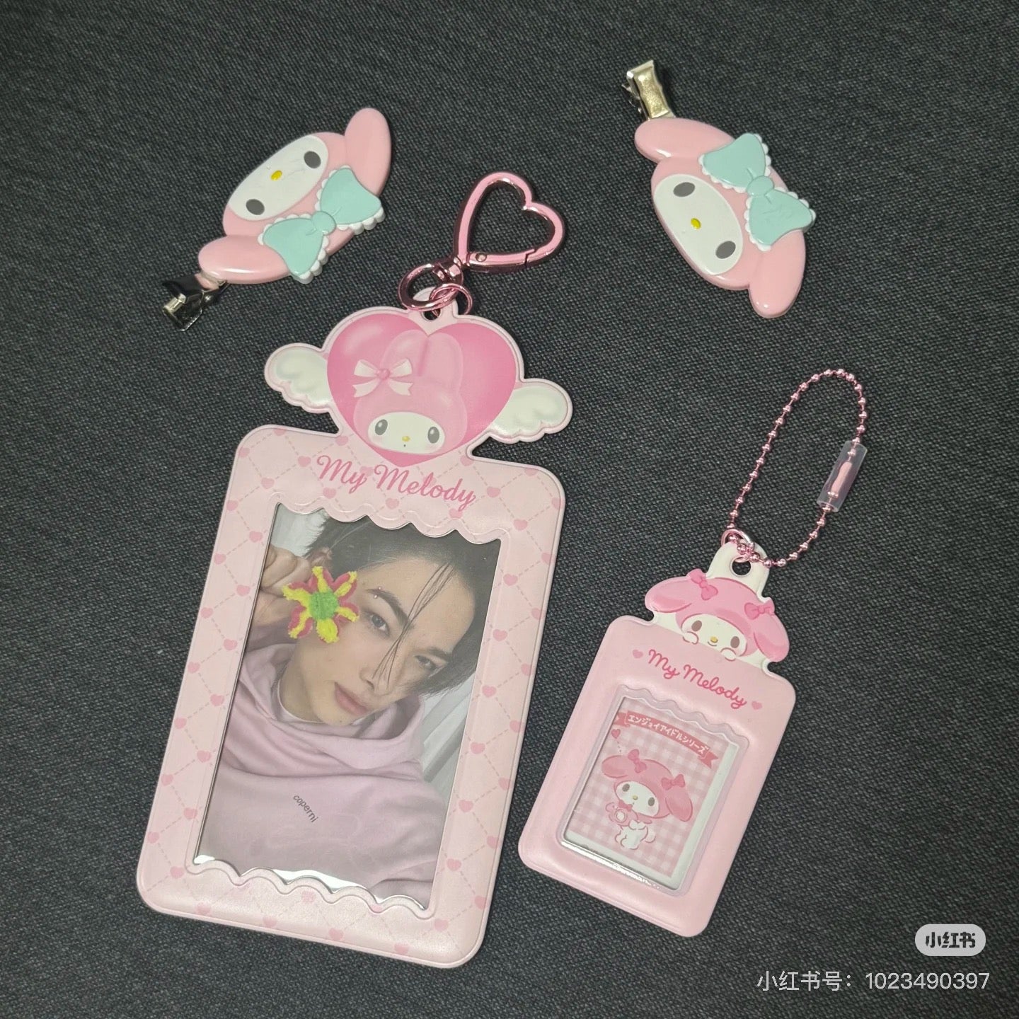 Sanrio|Surprise Mini Holder for Photobooth: Blue mystery bag/blind box/All 10 types|1pcs