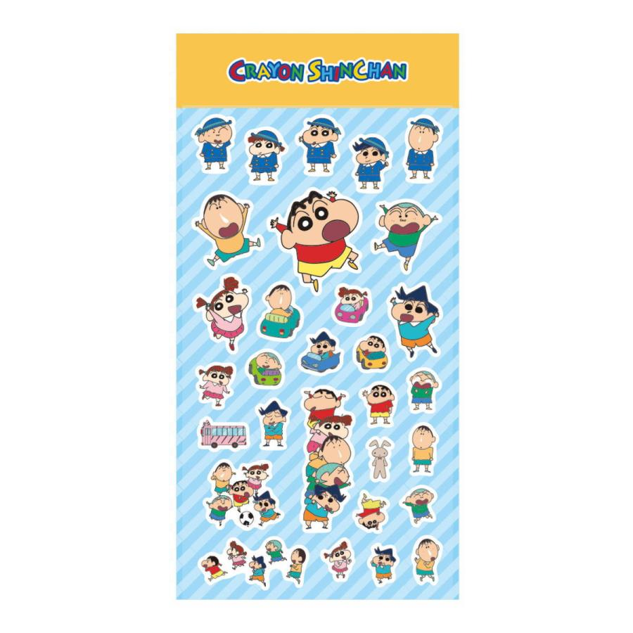Crayon shin-chan|Puffy Stickers|190mm x 95mm approx.