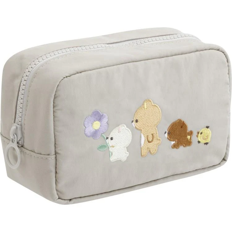 Rilakkuma|Basic Rilakkuma Flower Pouch |100×160×80mm approx.