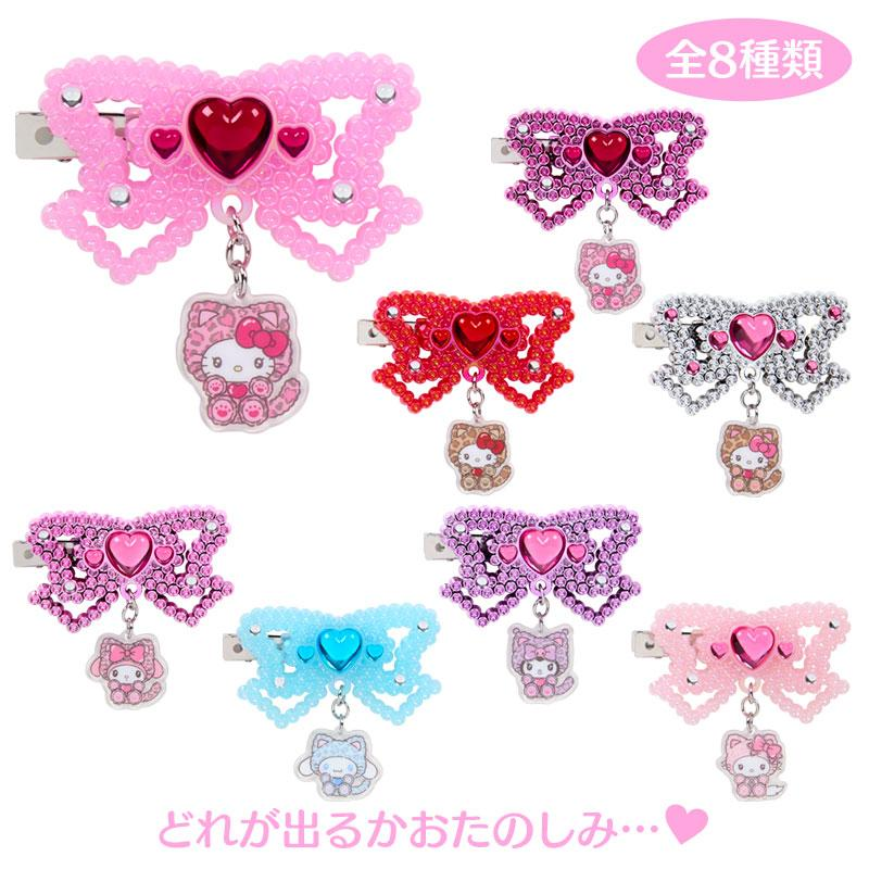 【limit 3】Sanrio|Leopard Gal Cat Hair Clip mystery bag/blind box/All 8 types|1pcs