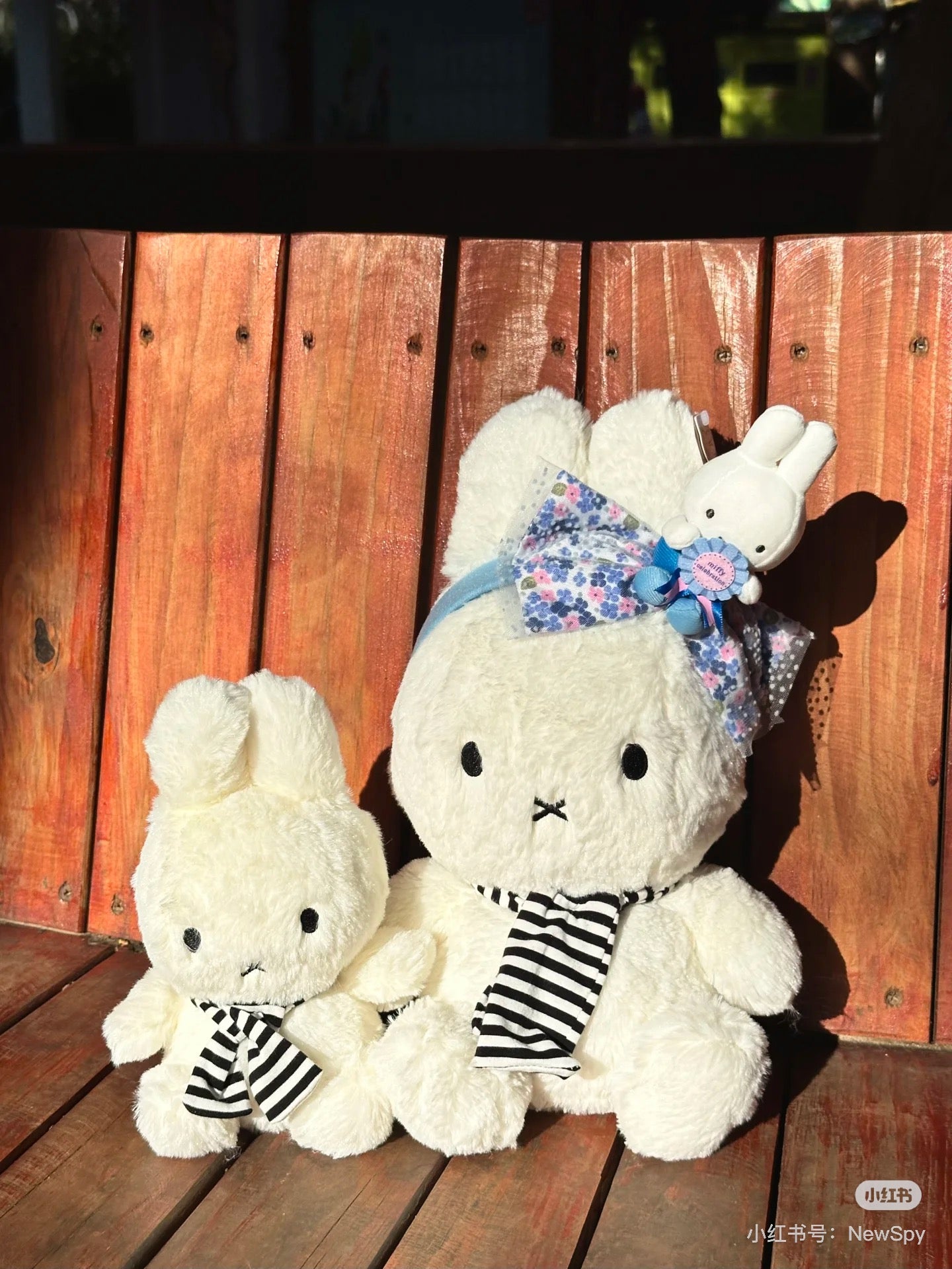 Miffy|sitting with scarf Plush Dolls/Plush Toy|23 cm - 9&