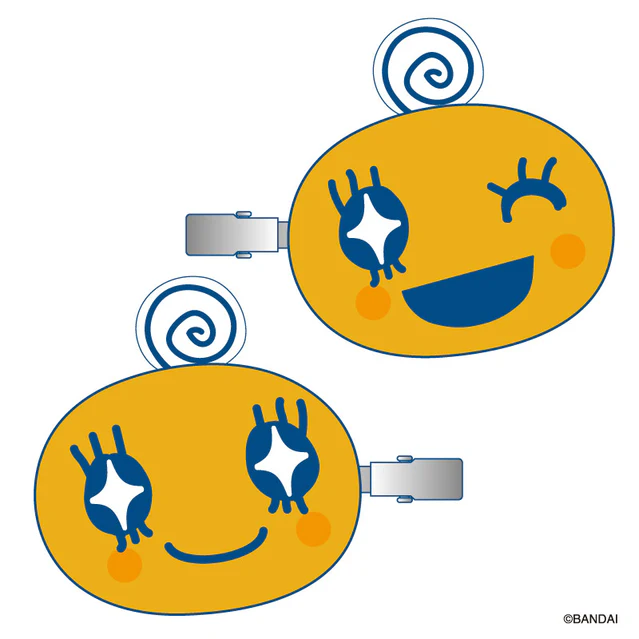 Tamagotchi|Plush Hair Clip|H62 x W60 x D30mm approx.