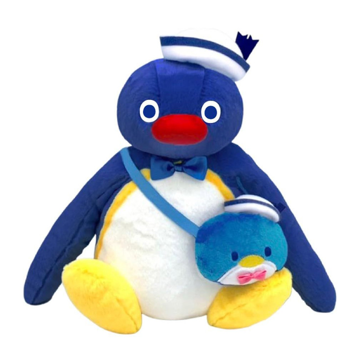 Sanrio|Tuxedosam x Pingu 45th Anniversary Plush Dolls/Plush Toy|23×19×21cm approx.