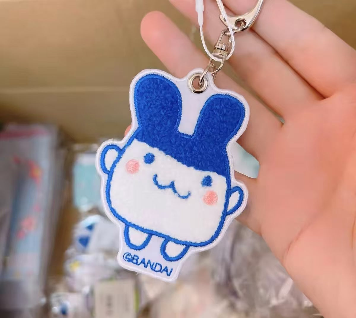 Tamagotchi|Sagara Embroidery Keychain/Keyring|130×70×3mm approx.