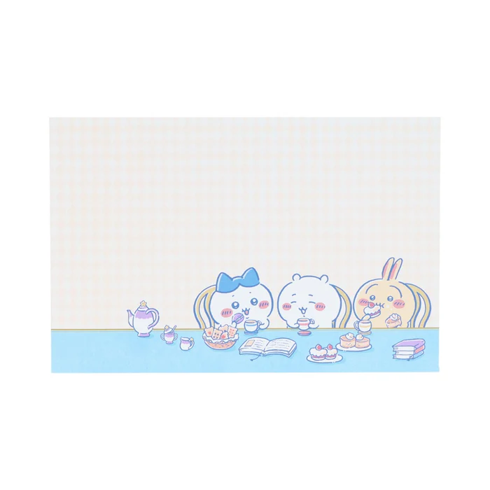 Chiikawa 吉伊卡哇|Wonder tea time爱丽丝梦游仙境下午茶系列信封信纸套装|约H147 x W97 x D3mm