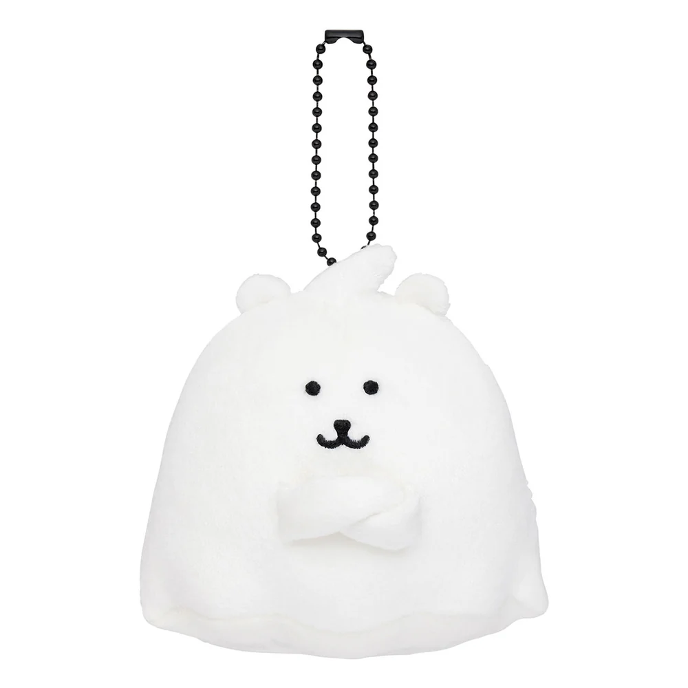 Nagano嘲讽熊|Characters Whipped Cream Nagano Bear Mascot万圣节幽灵夜光白熊毛绒挂件/包挂|约H90 x W90 x D65mm