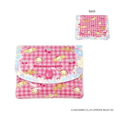 Sanrio|Cinnamo Angels Mini Pouch|H87 x W110 x D20mm approx.