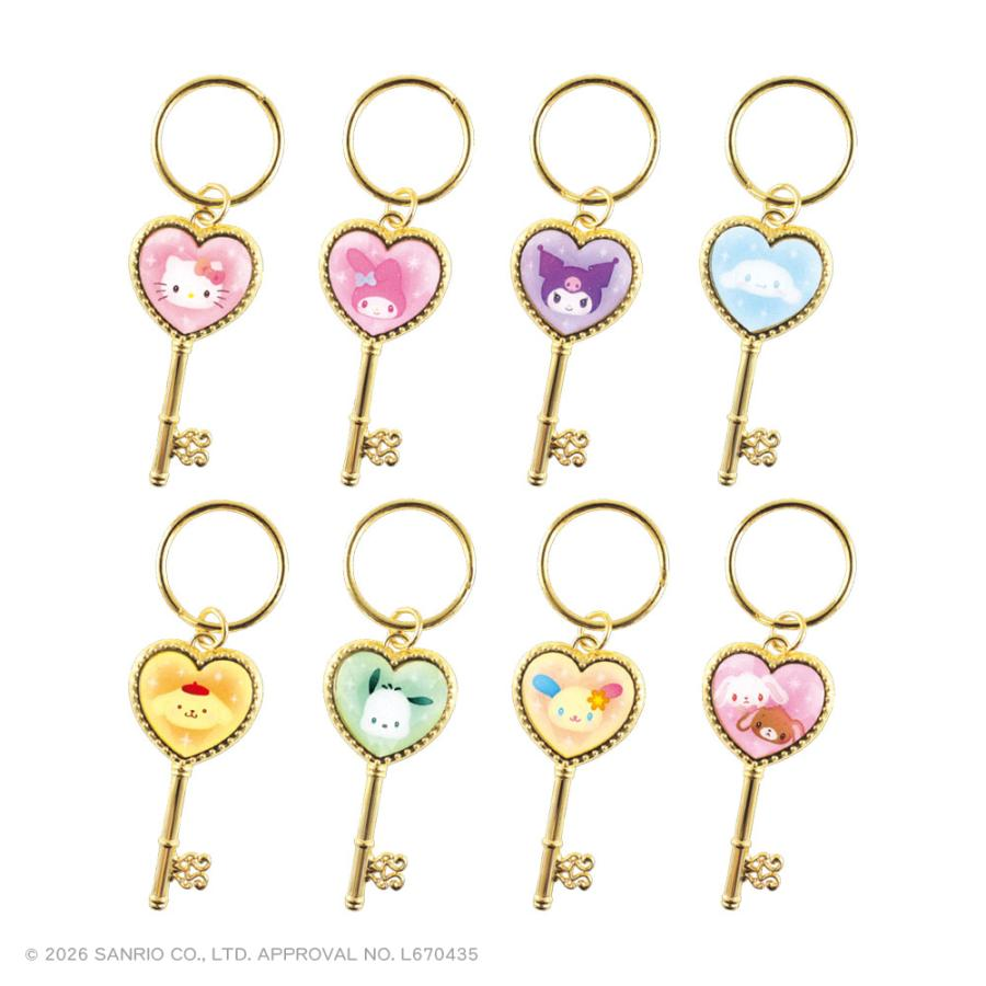 Sanrio|Characters Jewel Key Collection Keychains mystery bag/blind box/All 8 types|1pc