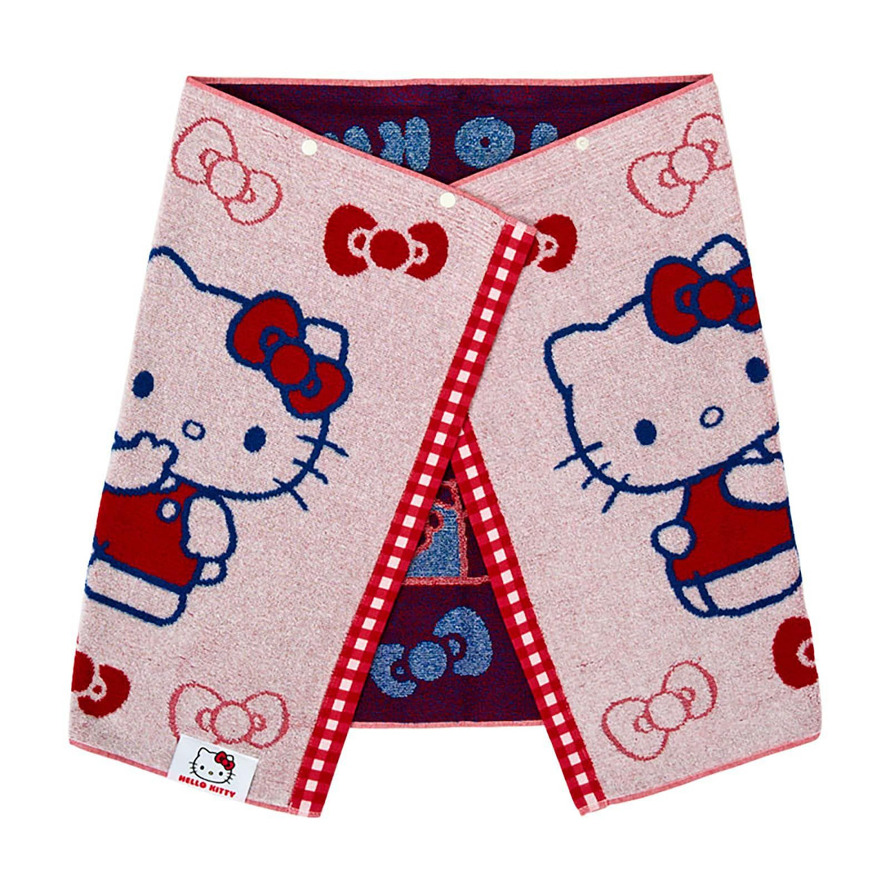 Sanrio|100% cotton Snap Bath Towel|31.0 x 24.0 x 4.2cm approx.