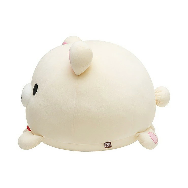 Rilakkuma轻松熊|San-X Super Mochimochi Daifuku Cushion 超好rua软糯圆滚滚抱枕/靠垫|约300×400×150mm