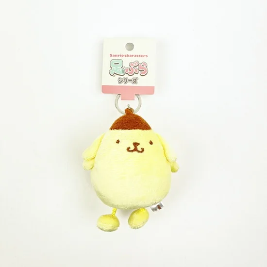 Sanrio|Hanging Legs Series Mascot Holder /Plush Keychain|120x55x48mm approx.