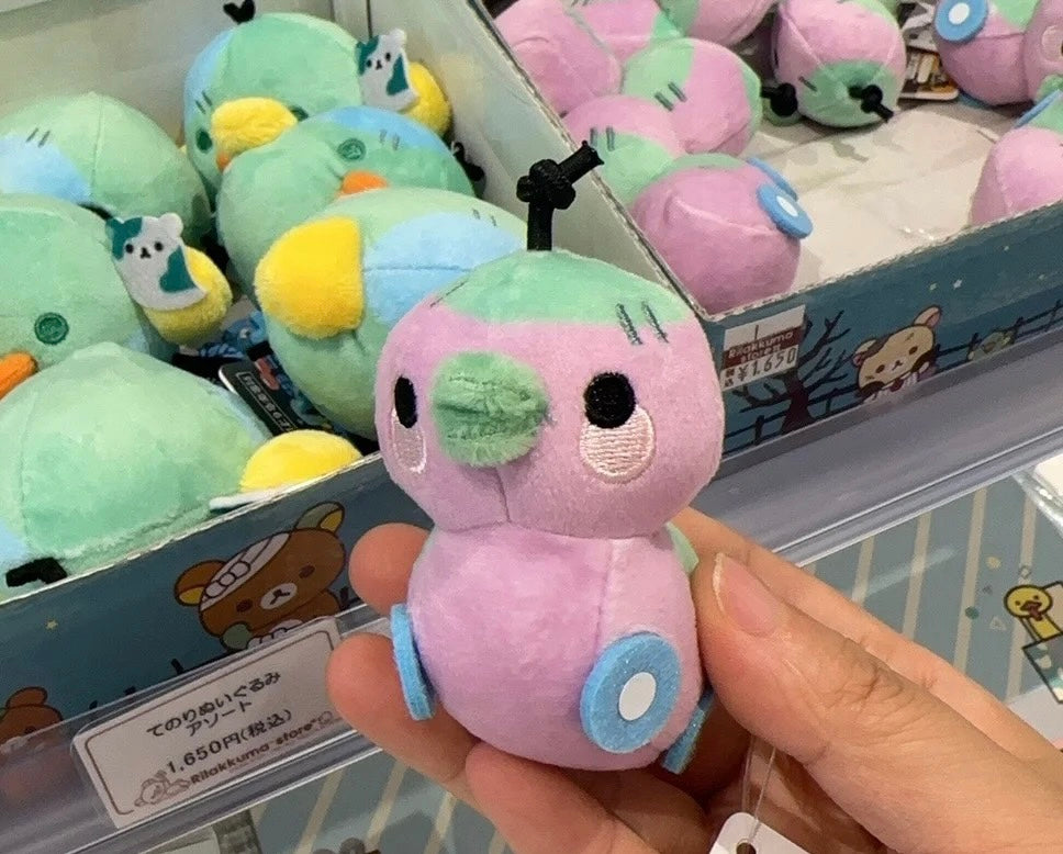 Rilakkuma轻松熊|Osorano Kururin Wataame - Tenori Plush Toy San-X万圣节限定毛绒玩具摆件/全6种|1枚入