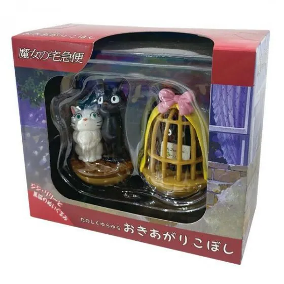 My neighbor totoro|吉卜力宫崎骏魔女宅急便吉吉/莉莉不倒翁摆件