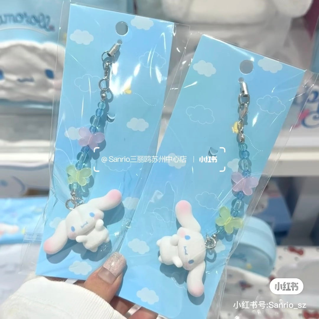 Sanrio|Cinnamoroll Plump Cheeks Strap|5.5×2.3×3cm approx.