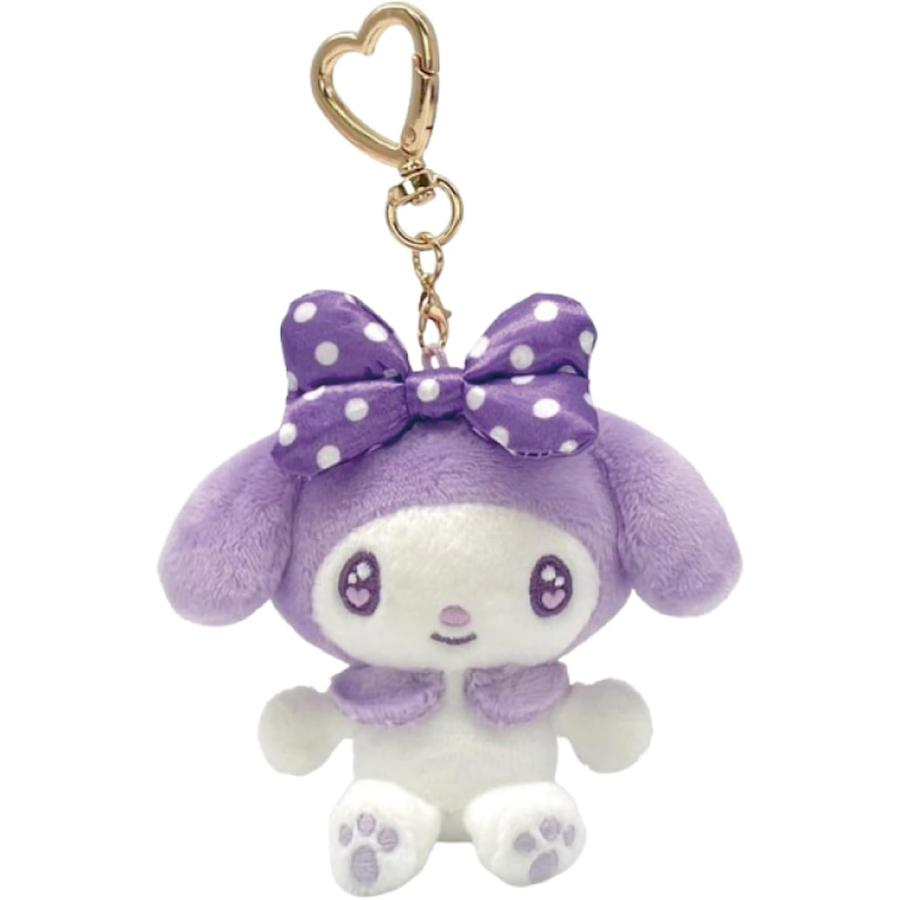 Sanrio|My Melody Favorite Color Collection Mascot Holder /Plush Keychain|H10 x W9.5 x D4.5cm approx.