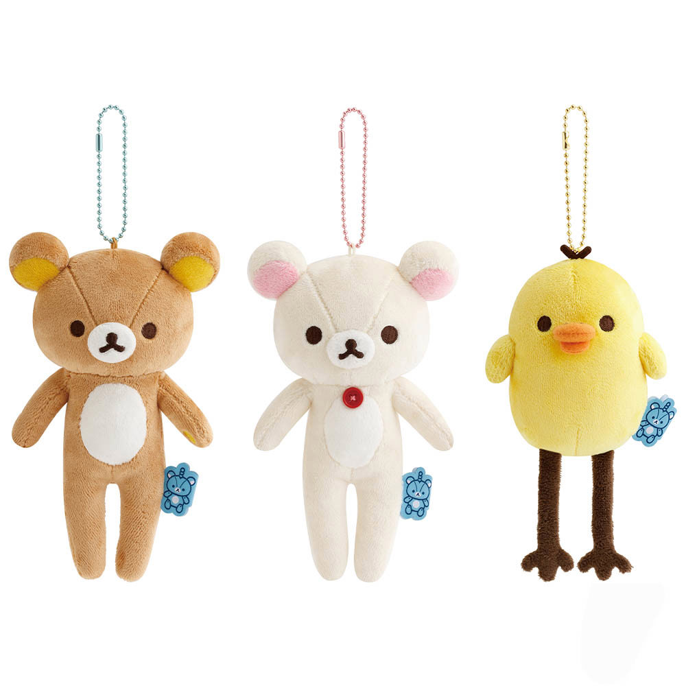Rilakkuma|Long legs Suratto Hanging Mascot Holder /Plush Keychain|6.0 x 11.0 x 17.0cm approx.