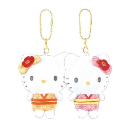 Nico Nui|Sanrio Characters Nico Plushie Keychain三丽鸥好朋友磁吸毛绒玩偶挂件/包挂/1对|约W150 x H120 x D60mm