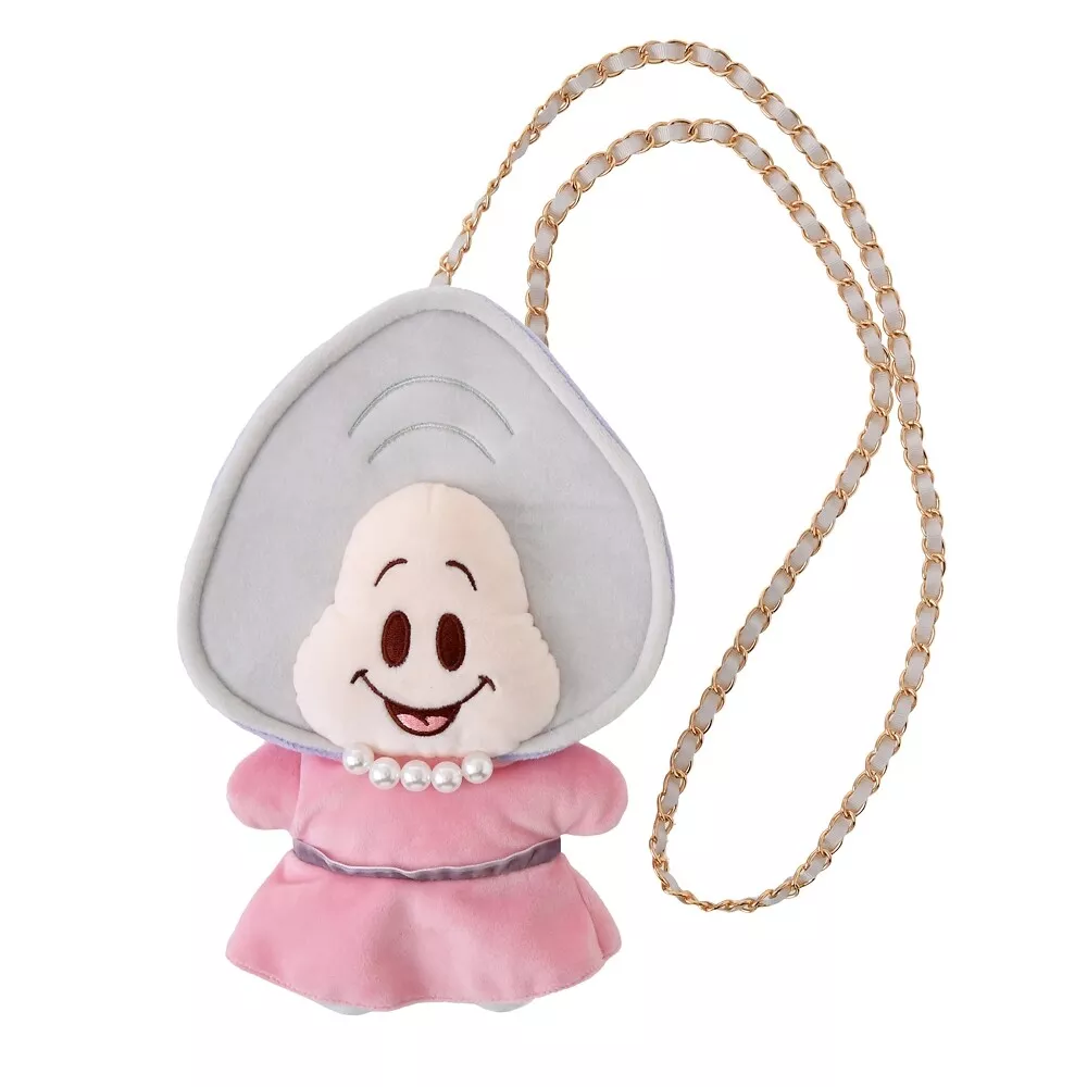 Disney迪士尼| Alice in Wonderland Baby Oyster Plush Pochette Crossbody Bag爱丽丝梦游仙境牡蛎斜挎包/手提包|约縦23×横15×厚7.5(cm)