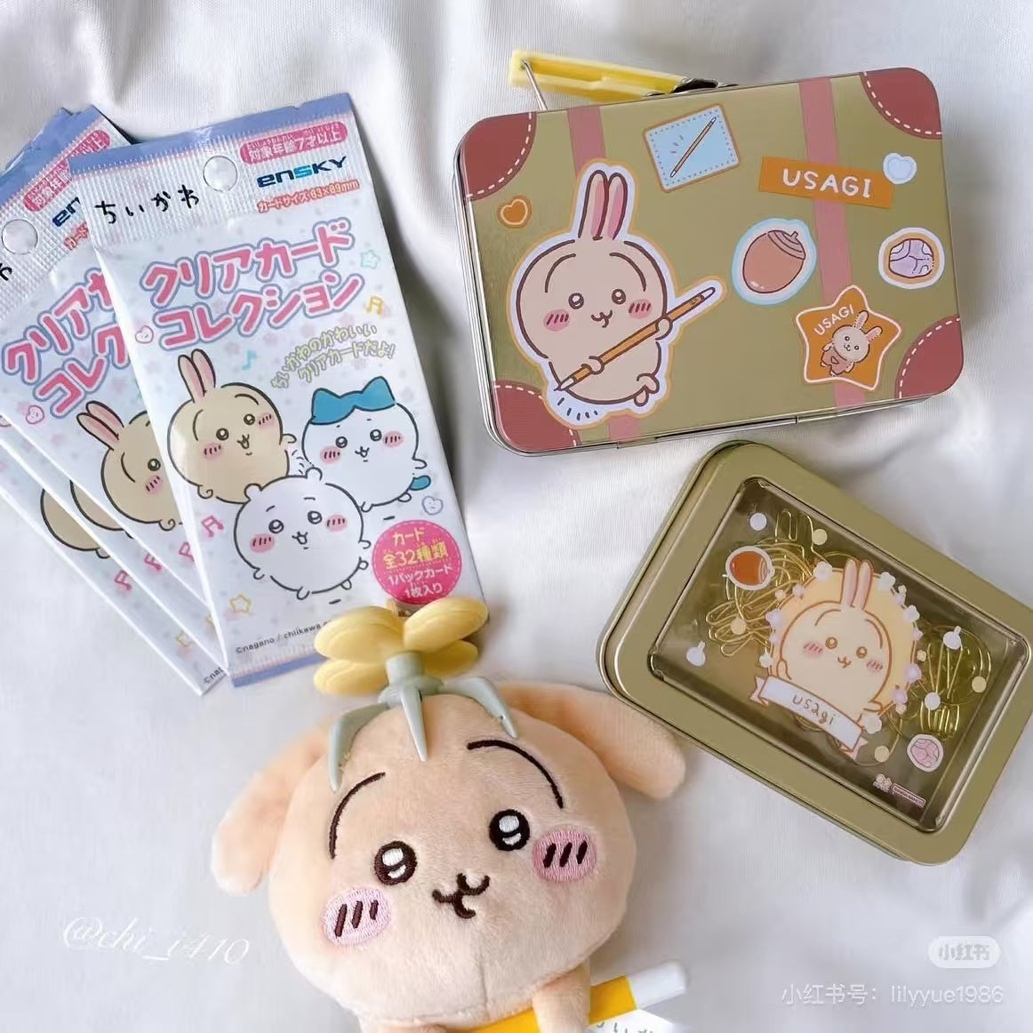 Chiikawa|Paper Clip & Case| 101×70×20mm approx.