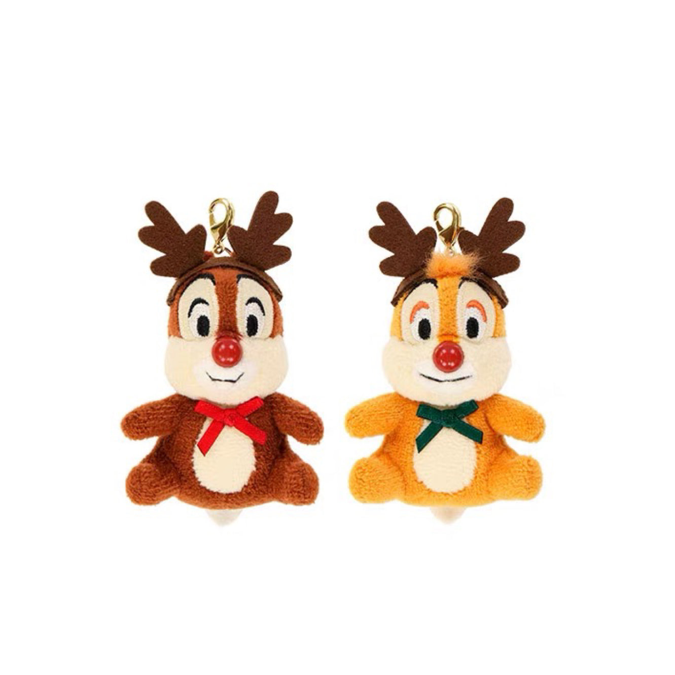 Disney迪士尼|东迪2024圣诞限定 mini毛绒挂件/吊坠/拉链头/手机扣