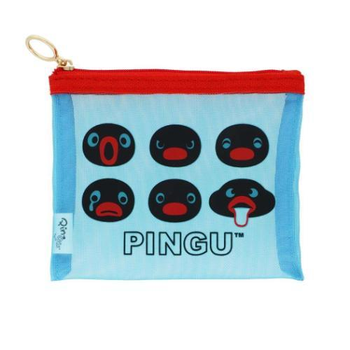 Pingu|Flat mesh mini pouch|140 x 110 x 10 mm approx.