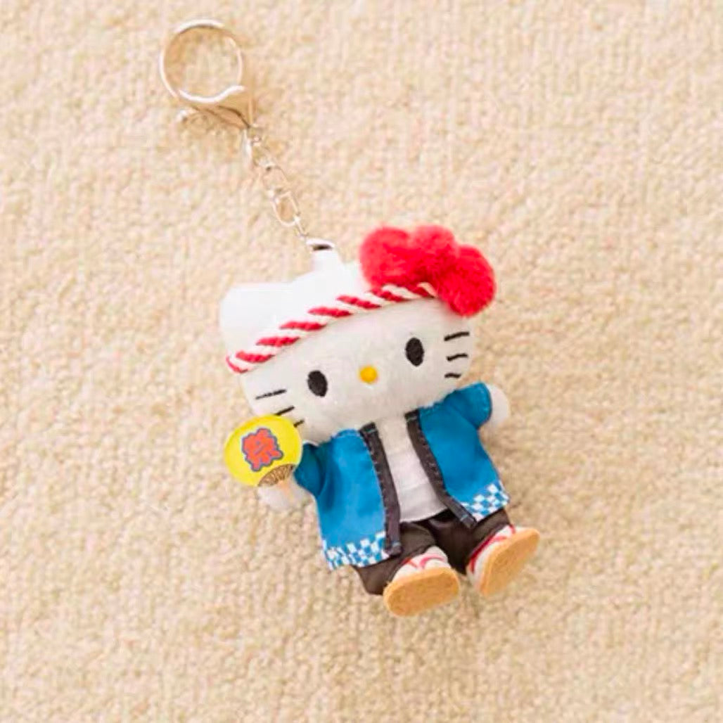Sanrio|Hello Kitty x me% Mascot Holder /Plush Keychain