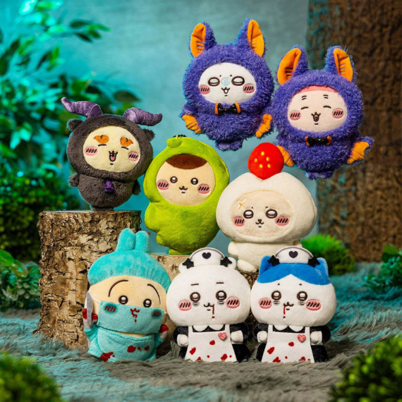 chiikawa|2026 Halloween Cosplay Series Mascot Holder /Plush Keychain|H110×W80×D55mm approx.
