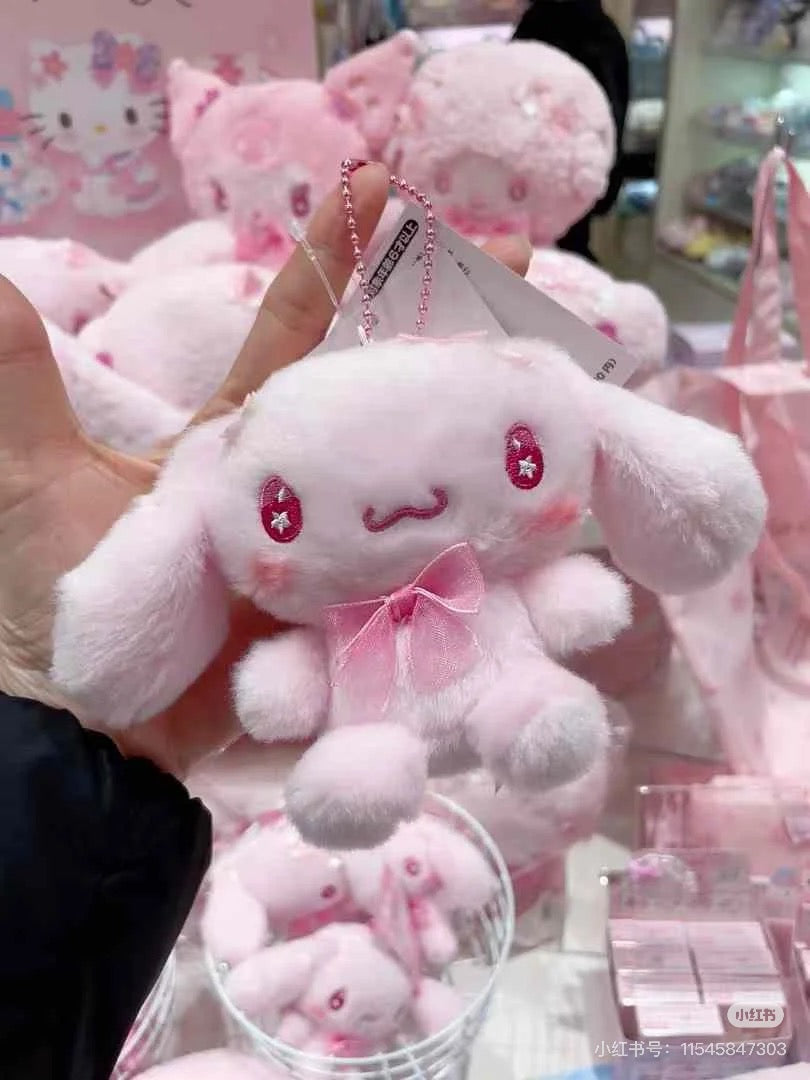 Sanrio|Sakura 2025 Mascot Holder /Plush Keychain|W11×D7.5×H15cm approx.