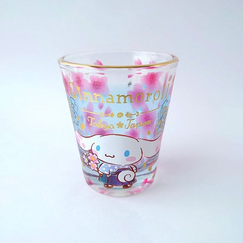 Sanrio|樱花金边清酒杯/烈酒杯|约H60×W50×D50 mm