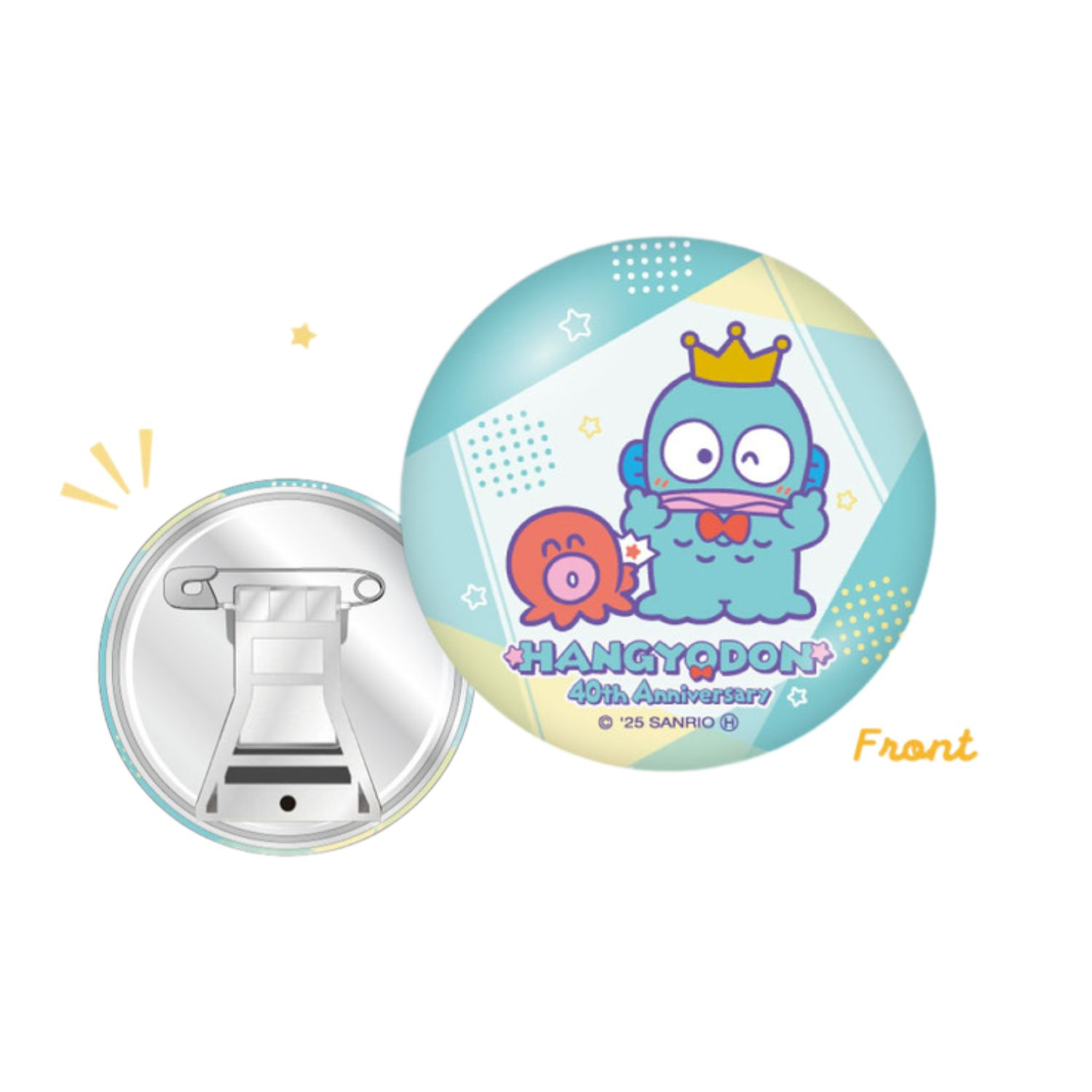 Sanrio|Hangyodon Badge MYSTERY BAG/BLIND BOX/ALL 10 TYPES 1PCS
