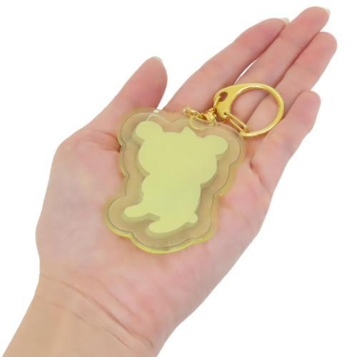 Rilakkuma轻松熊|San-X 可爱PVC透明钥匙扣|约51×71×10mm