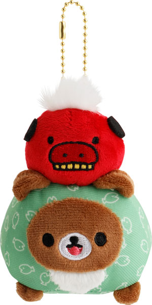 Rilakkuma|New Year Burasage Mascot Holder /Plush Keychain|130x75mm Approx.