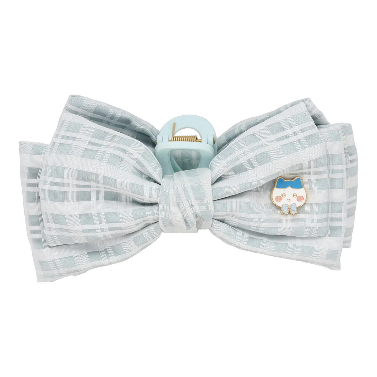 chiikawa|Check Series Ribbon Hair Clip|120×170mm approx.