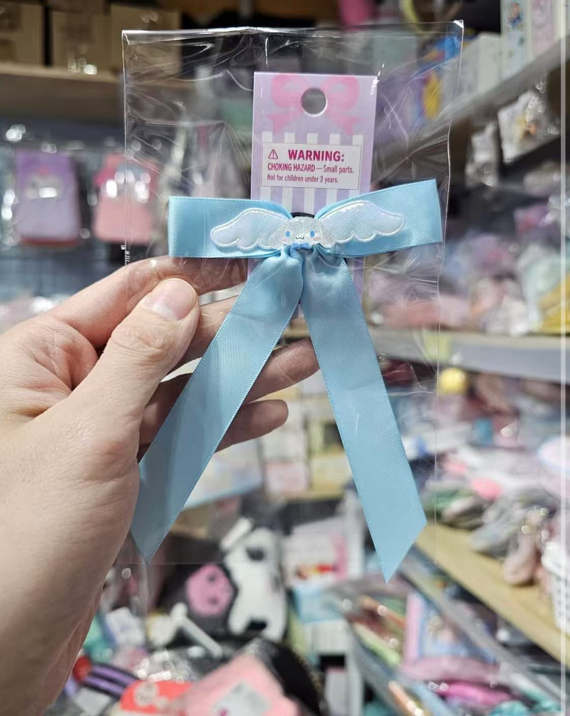 Sanrio|Kids Ribbon Hair Rubber|9×1×12cm approx.