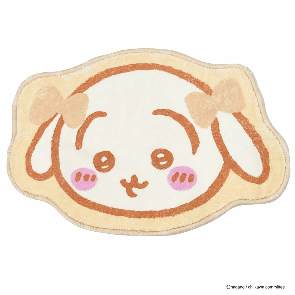 Chiikawa|Die-cut Fluffy Floor Mat|39×30cm approx.