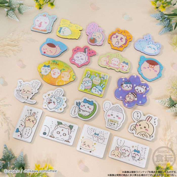 Chiikawa 吉伊卡哇|Bandai Candy Toys - Chiikawa Character Magnets Vol.4角色磁吸冰箱贴第四弹食玩盲袋/全21种|1枚入