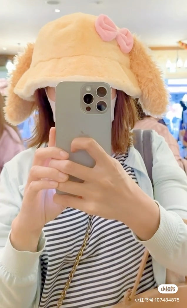 Disney迪士尼|2024东迪冬日达菲和他的朋友们软乎乎毛绒帽子