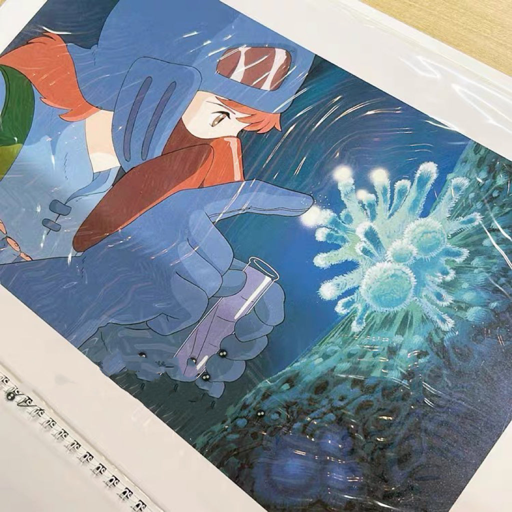 My neighbor totoro|Studio Ghibli Art Frame Calendar 吉卜力宫崎骏2025年日历/挂历| 约600×420mm
